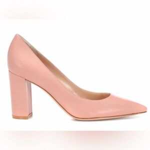 NIB gianvito rossi piper pump 85 in peach leather sz 38.5 $795 brand new 90% off